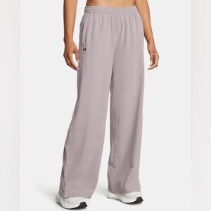 Under Armour UA Sport Women’s Wide Leg Pull-On Activewear Pants S Grey